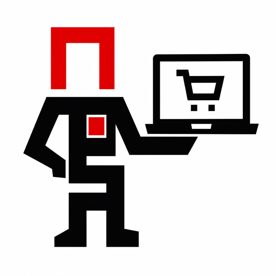 Character with ecommerce storefront