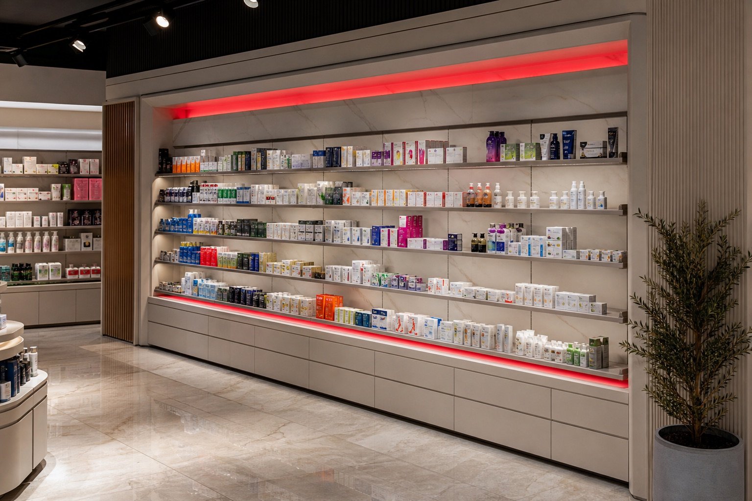UAE retail store interior