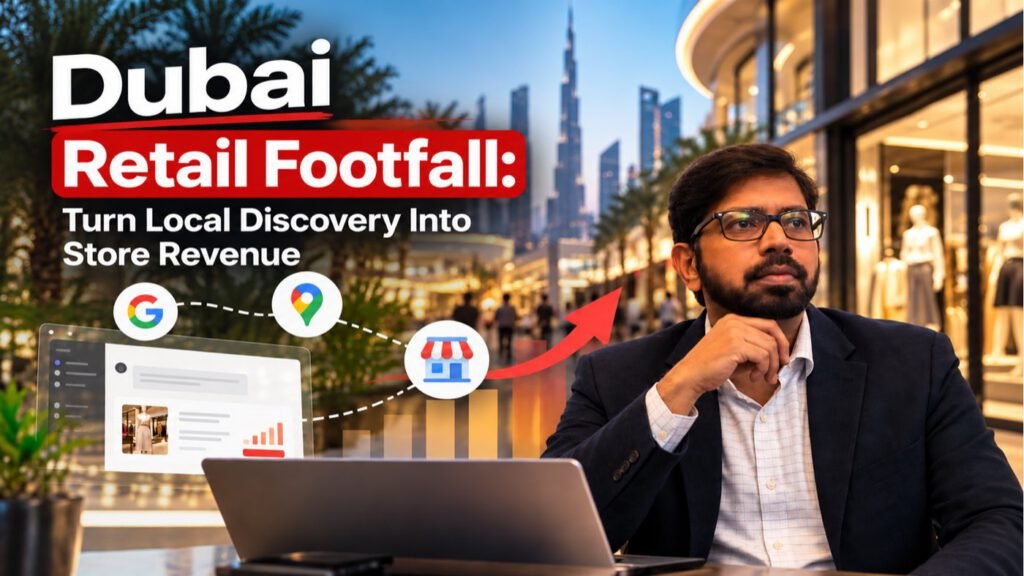 Dubai retailer connecting Google and Maps discovery to a store visit